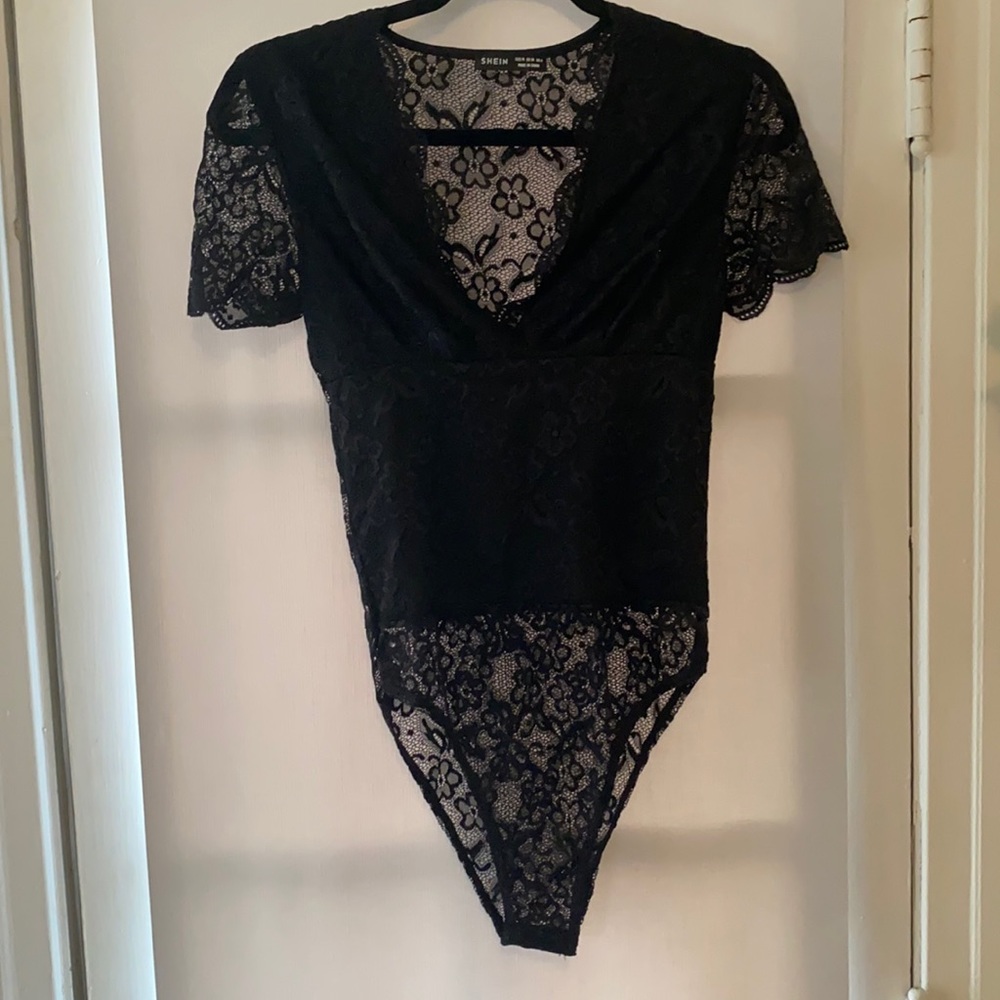 SHEIN Lace Body Suit